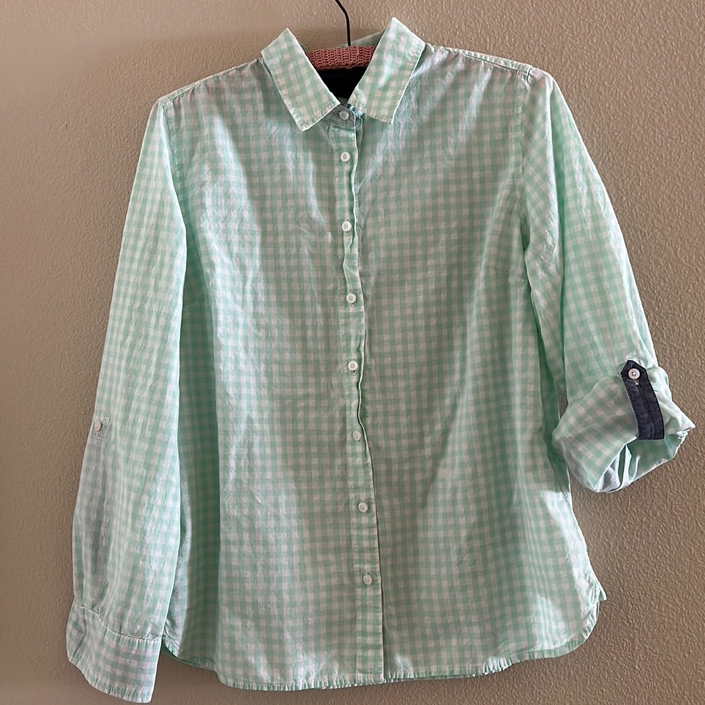 Tommy Hilfiger gingham check classic fit oxford